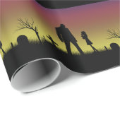 Zombie Wrapping Paper Cadeaupapier (Rol Hoek)