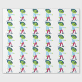 Zombie Wrapping Paper Cadeaupapier (Vlak)