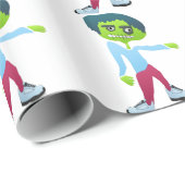Zombie Wrapping Paper Cadeaupapier (Rol Hoek)