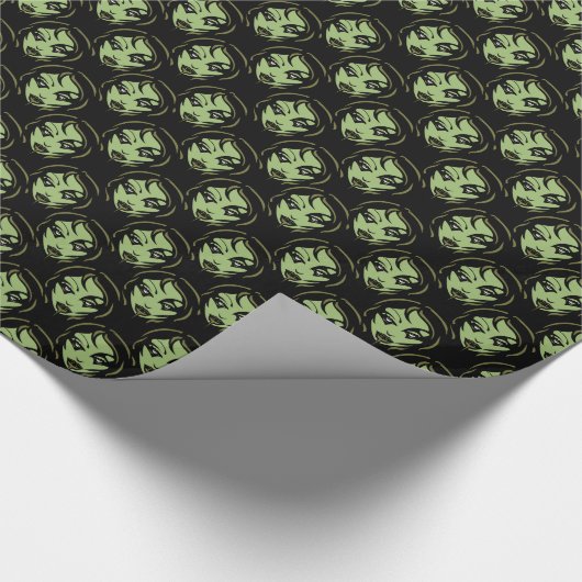 Zombie Wrapping Paper Cute Zombie Gift Paper Cadeaupapier (Hoek)