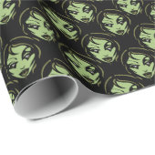 Zombie Wrapping Paper Cute Zombie Gift Paper Cadeaupapier (Rol Hoek)