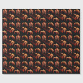 Zombie Wrapping Paper Gory Zombie Gift Paper Cadeaupapier (Vlak)