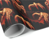 Zombie Wrapping Paper Gory Zombie Gift Paper Cadeaupapier (Rol Hoek)