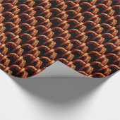 Zombie Wrapping Paper Gory Zombie Gift Paper Cadeaupapier (Hoek)