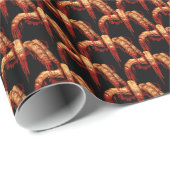 Zombie Wrapping Paper Gory Zombie Gift Paper Cadeaupapier (Rol Hoek)
