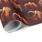 Zombie Wrapping Paper Gory Zombie Gift Paper Cadeaupapier (Rol Hoek)
