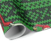 zombie xmas santa cadeaupapier (Rol Hoek)