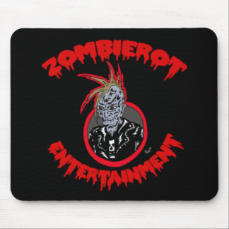 "Zombie Xtoph" Zombierot Logo Mousepad Muismat