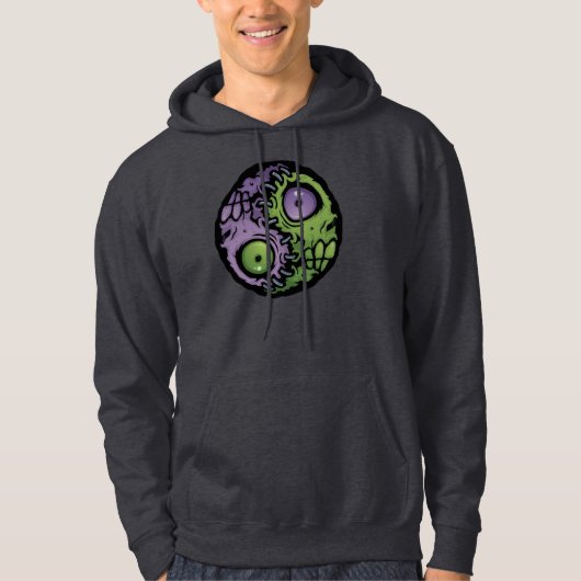 Zombie Yin-Yang Hoodie (Voorkant)