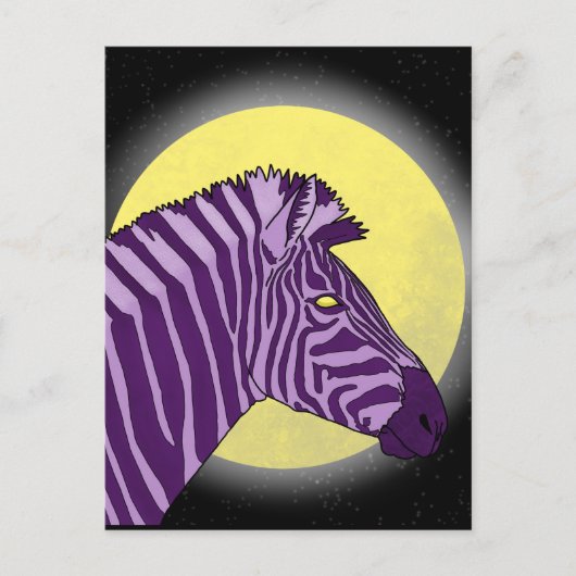 Zombie Zebra Kaart (Voorkant)