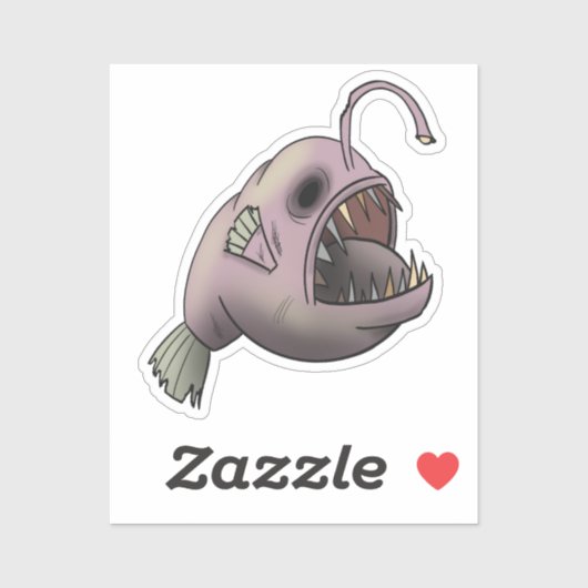 Zombie-zeeduivel Sticker (Vel)