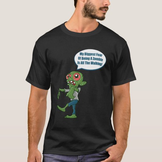 Zombie Zombie Fanatiekeling T-shirt (Voorkant)