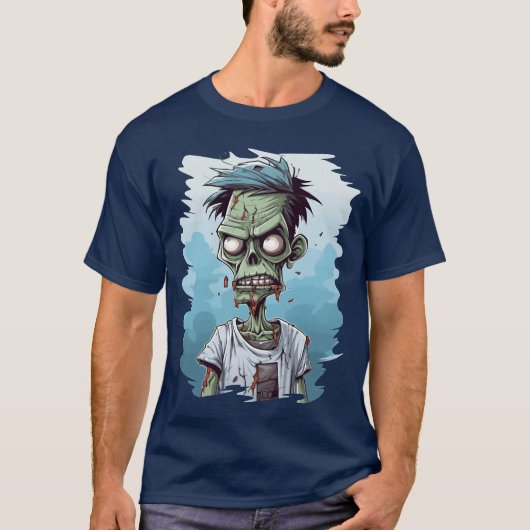 Zombie Zombies Undead Halloween family T-shirt (Voorkant)