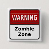 Zombie Zone Button (Voorkant)