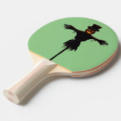 Zombie Zone: Halloween Ping Pong Paddle Tafeltennisbatje (Voorkant Gekanteld)