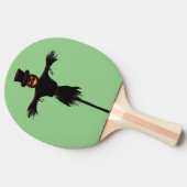 Zombie Zone: Halloween Ping Pong Paddle Tafeltennisbatje (Zijkant)