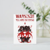 ZOMBIE ZONE KAART (Staand voorkant)