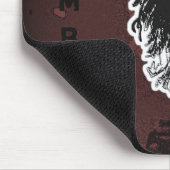 ZOMBIE- zwart-wit Ver.2 Muismat (Hoek)