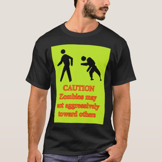 zombiebord t-shirt (Voorkant)