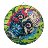 Zombiebrein Dartbord (Voorkant)