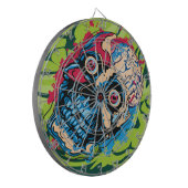 Zombiebrein Dartbord (Voorkant Links)