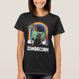 Zombiecorn Zombie Eenhoorn Halloween Vrouwen Meisj T-shirt