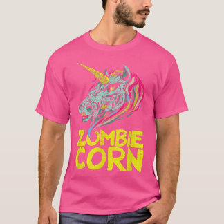 Zombiecorn Zombie Unicorn Lovers Halloween Animal T-shirt