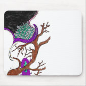 zombiedroom muismat (Voorkant)