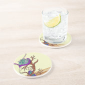 zombiedroom zandsteen onderzetter (Zijkant)