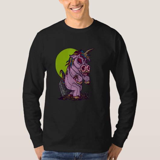 Zombieeenhoorn T-shirt (Voorkant)