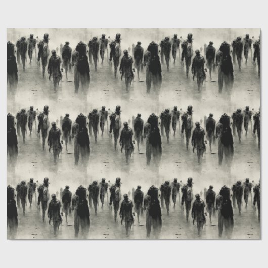 Zombiefied 2 — Verpakkingspapier Cadeaupapier (Vlak)