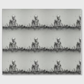 Zombiefied Wrapping Paper Cadeaupapier (Vlak)