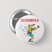 zombiefje ronde button 5,7 cm (Voorkant /achterkant)