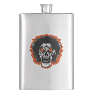 Zombiegezicht Oranje Flacon