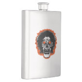 Zombiegezicht Oranje Flacon (Rechts)