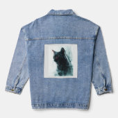 Zombiekat Apocalyps Denim Jacket (Achterkant)