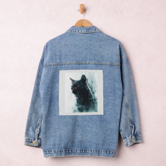 Zombiekat Apocalyps Denim Jacket (Hangar)