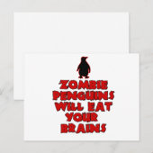 ZombiePenguins Briefkaart (Voorkant / Achterkant)