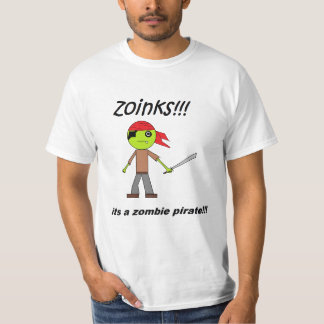zombiepiraat t-shirt