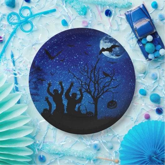 Zombiës 2 Aangepast papier Bord 9" (Feest)