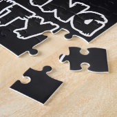 Zombies aangepaste puzzel (Zijkant)