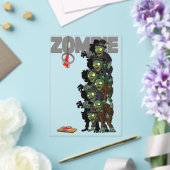 zombies acryl uitnodigingen (Insitu (Huwelijk))