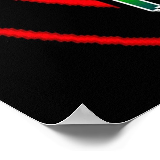 Zombies Ate My Buren Pixel Art Poster (Hoek)