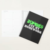 "Zombies Ate My Homework", dood levend Planner (Display)