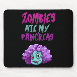 Zombies aten mijn alvleesklier T1d Type 1 Diabetes Muismat