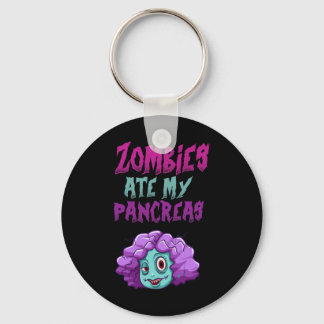 Zombies aten mijn alvleesklier T1d Type 1 Diabetes Sleutelhanger
