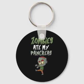 Zombies aten mijn alvleesklier T1d Type 1 Diabetes Sleutelhanger
