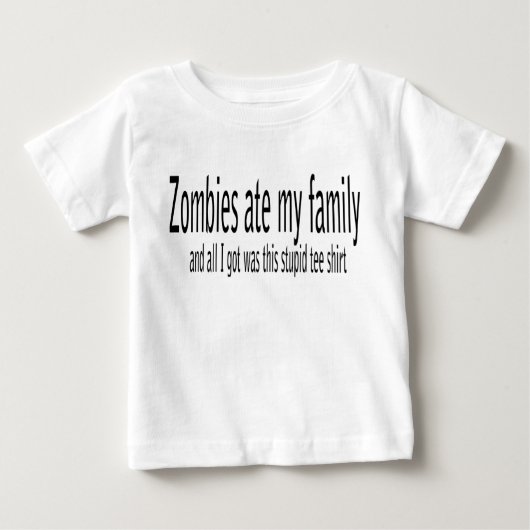 Zombies aten mijn familie... (Voorkant)