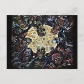 Zombies Attack (Zombie Horde) Briefkaart (Voorkant)