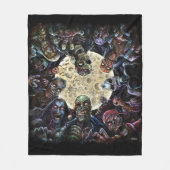 Zombies Attack (Zombie Horde) Fleece Deken (Voorkant)